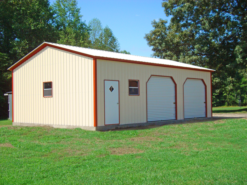 Metal Garage with Living Quarters
